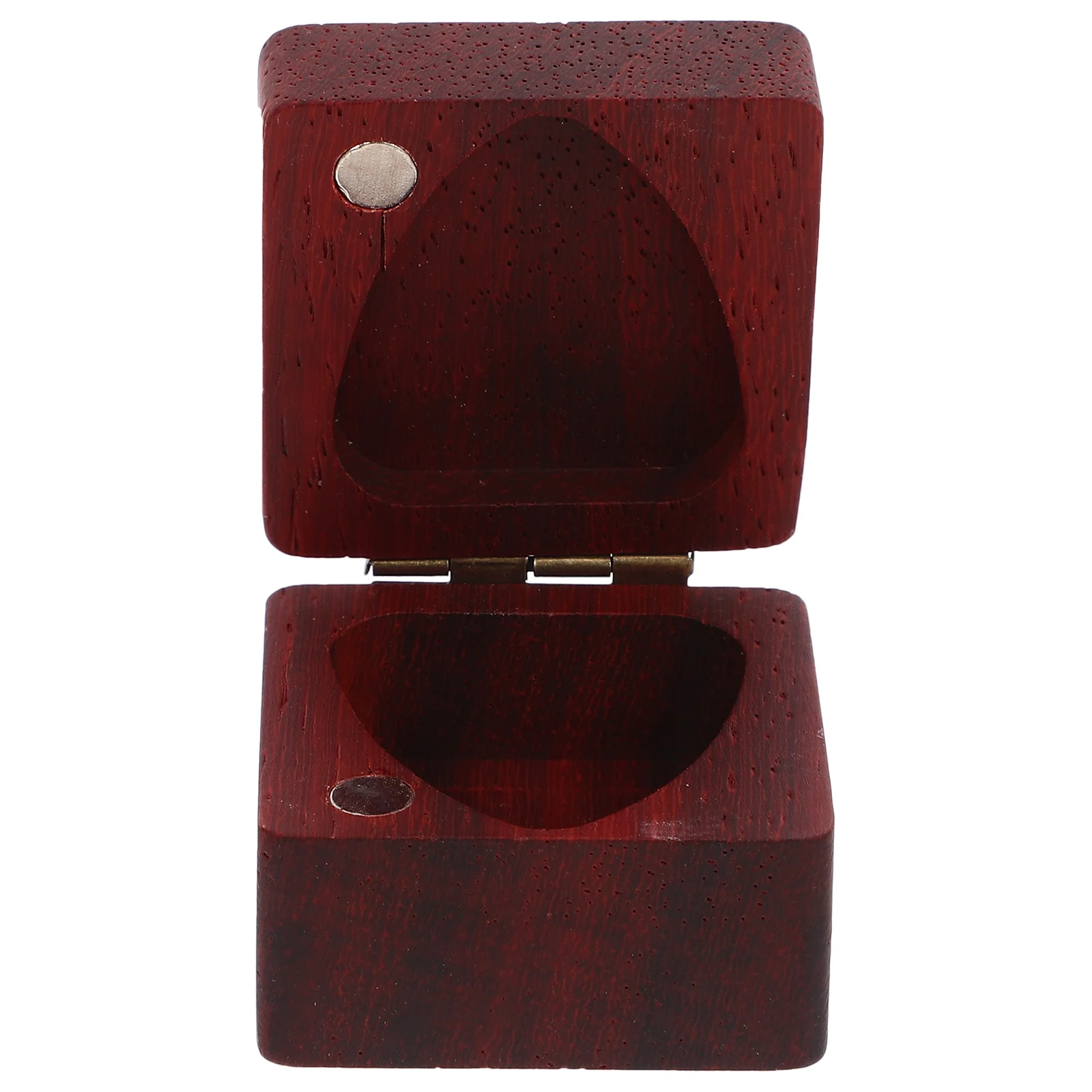 

Rosewood Pick Storage Box Guitar Case Custom Pear Plectrum Collector Gitarrenplektrum-halter