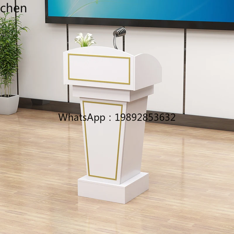 Teacher Lectern Speech Host Platform Training Welcome Lectern