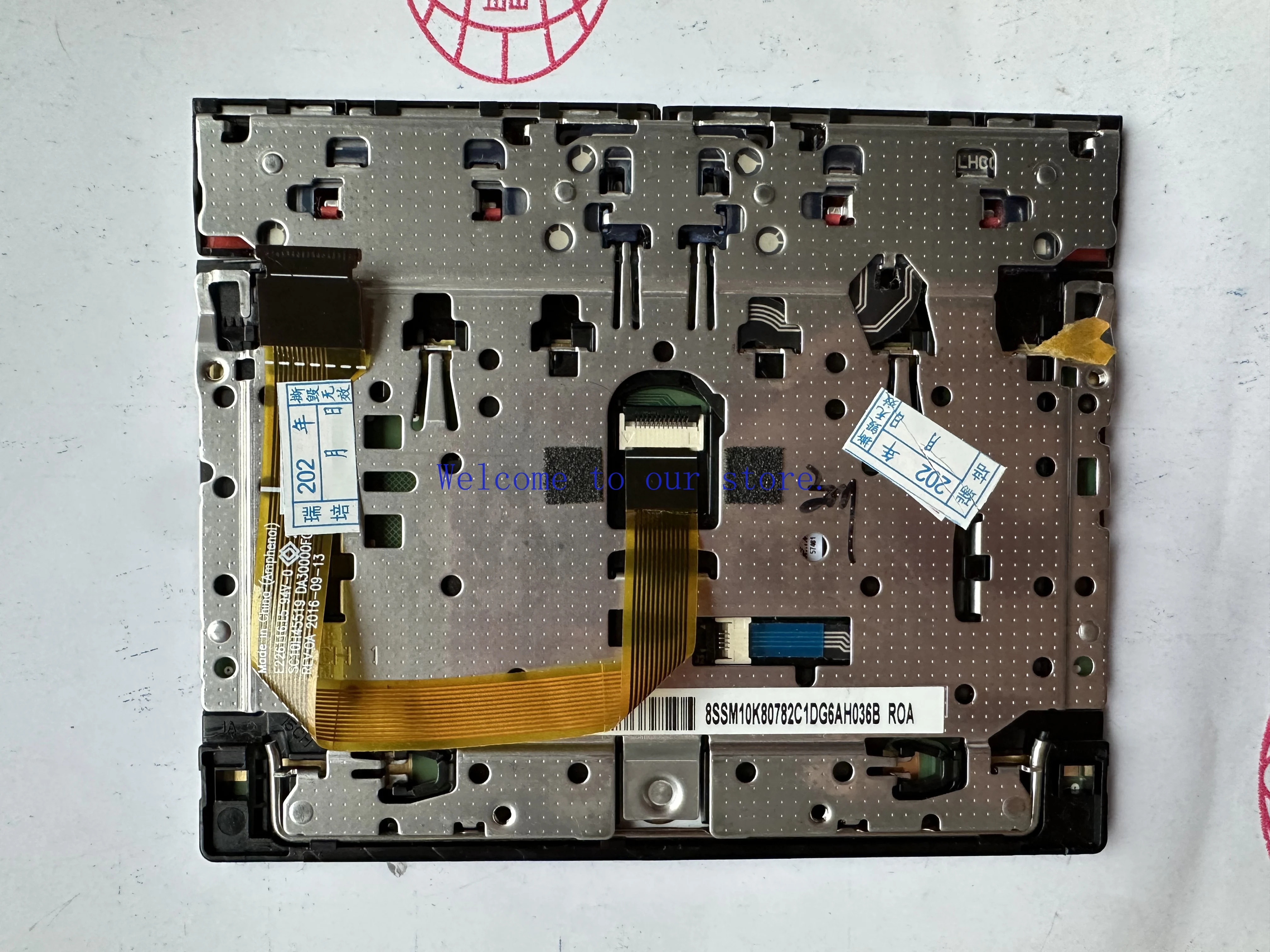 

Для оригинального Thinkpad T470S T460S тачпад коврик для мыши трекпад серебристый черный