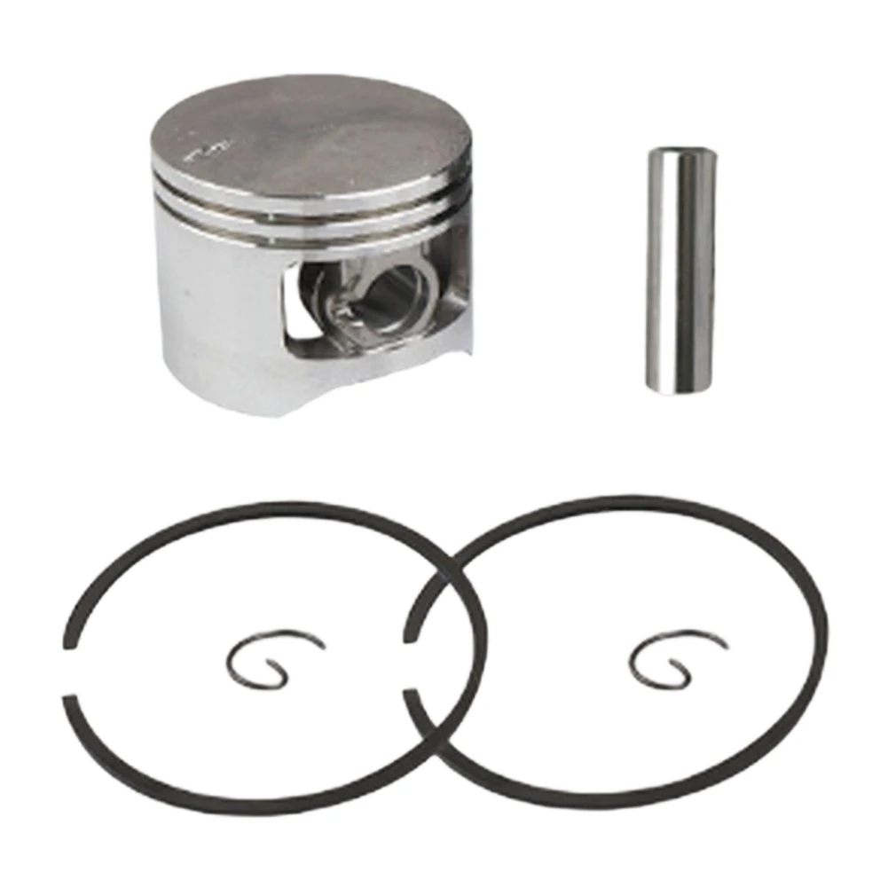 For Piston Kit Compatible with For Echo PB-580H PB580T 46MM Engine Refurbishment Set Matches P021048140 Dimensions