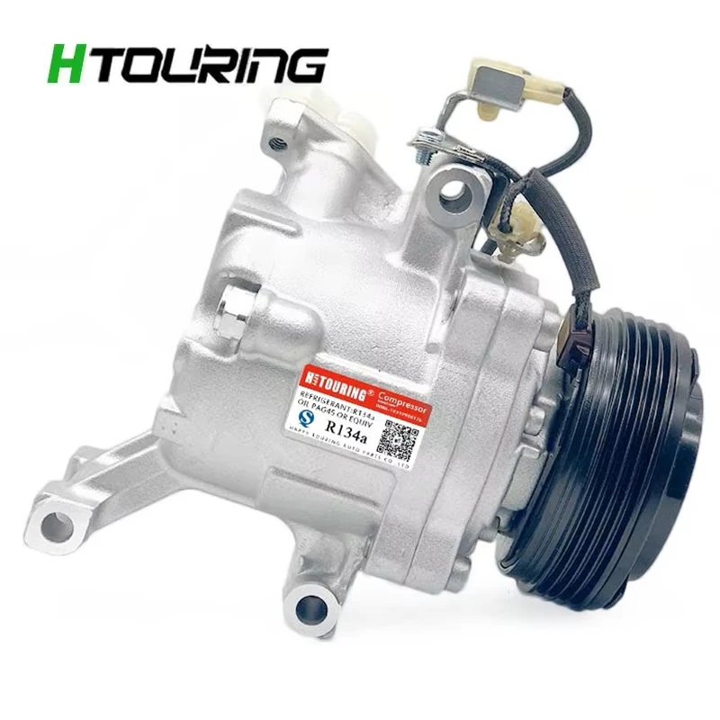 SV07C Auto A/C Compressor for Toyota Passo Daihatsu Terios 447260-5613 4472605613 4PK Air-conditioning Installation