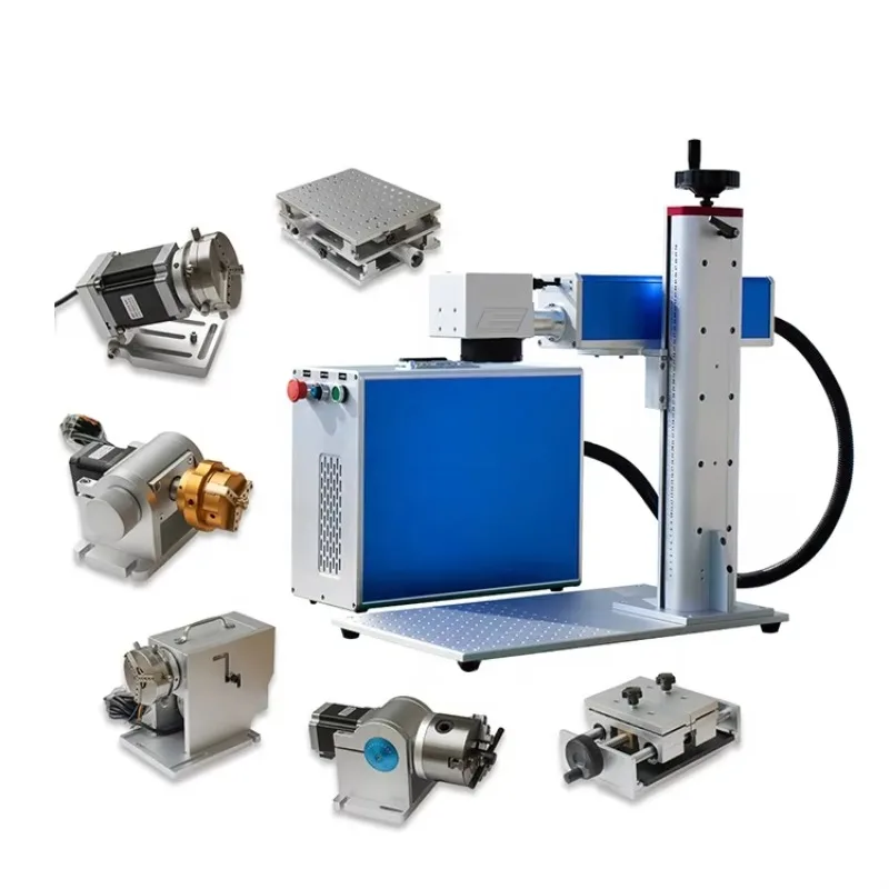 30W Metal Fiber Laser Marking Machine For Alloy Parts QR Code Marking Easy Operation Direct Sale Manufacturer For B2B Buyers