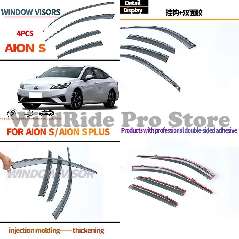 

1 set For GAC Aion S Window Visors 2019 Acrylic Thickened