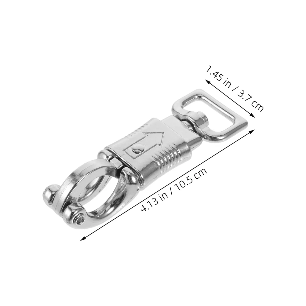 2 قطعة مقود حصان الفروسية المفاجئة الإفراج السريع الثقيلة سبائك الزنك السنانير ركوب الملحقات في الهواء الطلق معدات تدريب الحصان