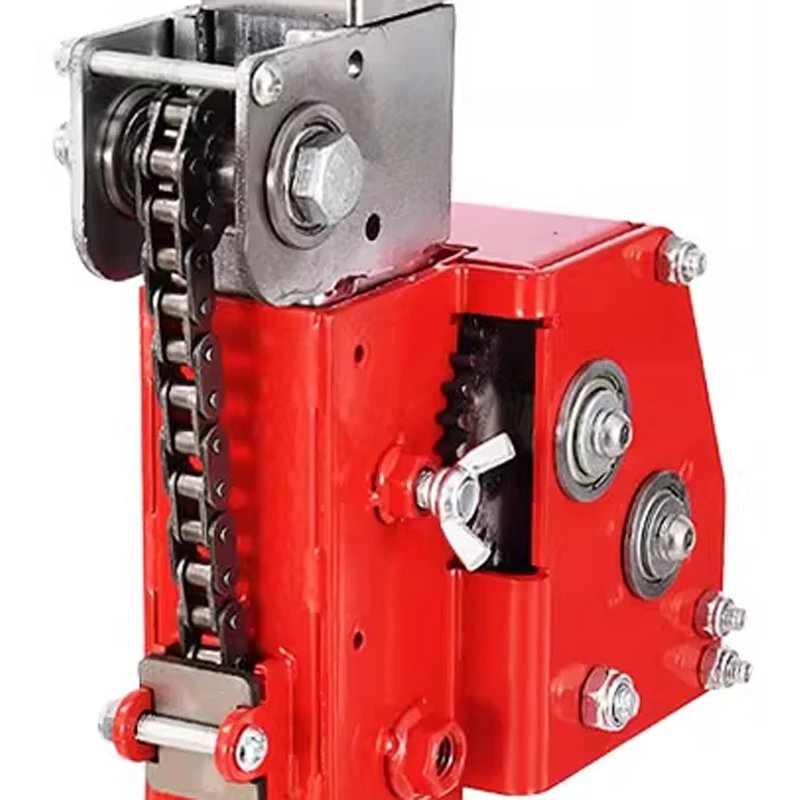 4-in-1 hand-cranked gypsum board lifter, light lifter, portable lifting and moving small ceiling punching