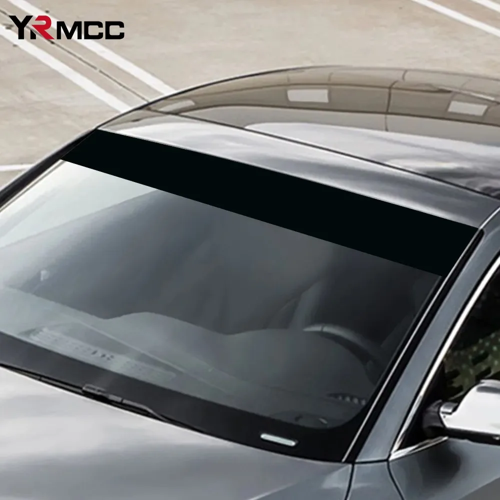 Car Sunshade Stickers Auto Front Windshield 3D Vinyl Film Rear Gear Sunshade Decorative Decals Stickers Cars Decorative Stickers