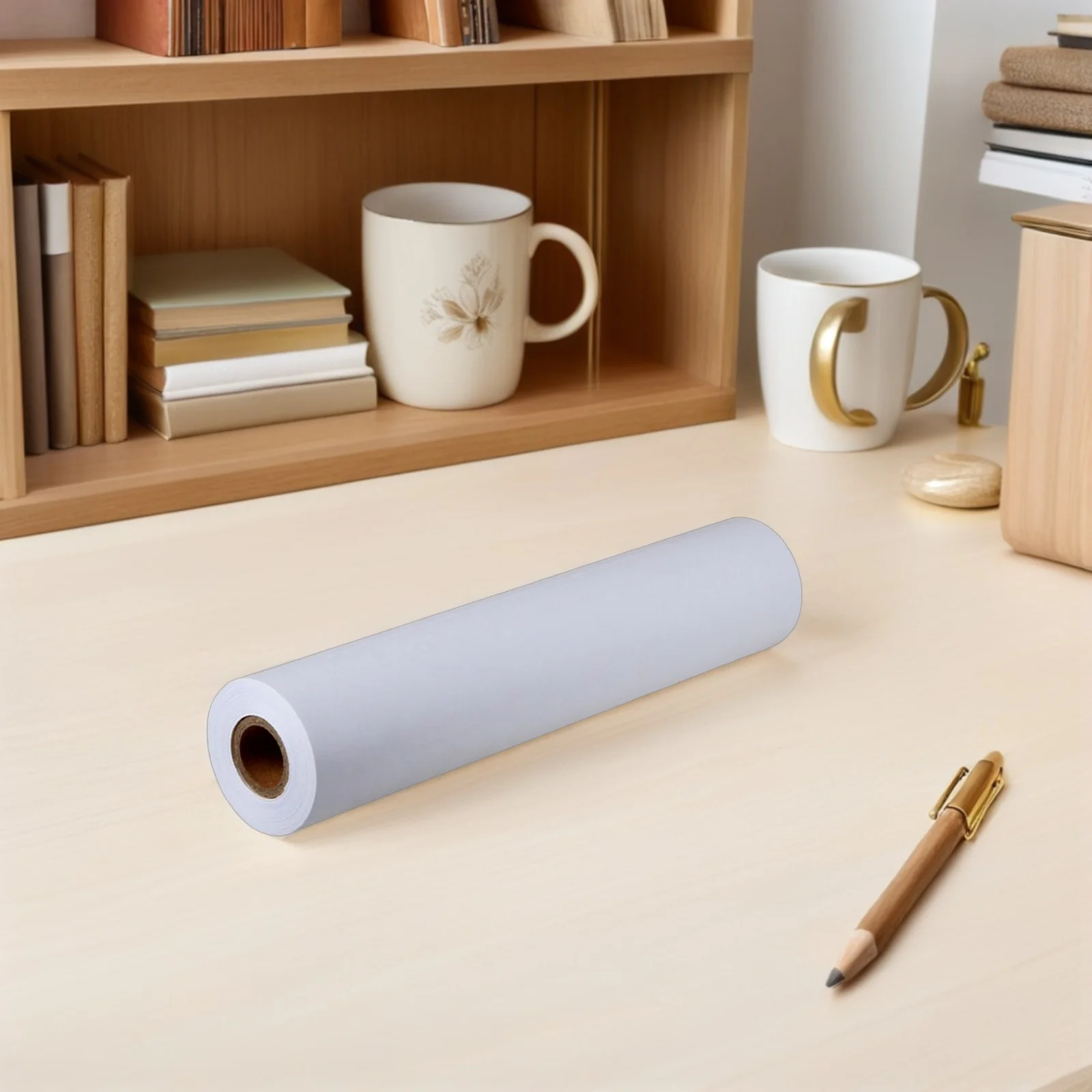 

2pcs 30Cm X 5M Drawing Paper Roll For Watercolor Sketch Painting Art Craft Activities Blank Sketch Paper Ph Neutral