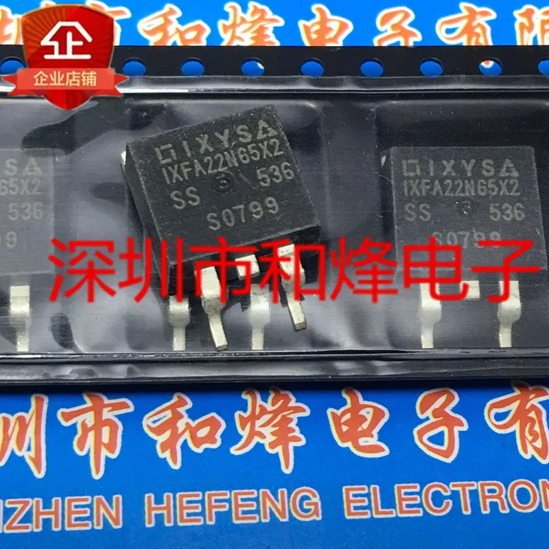 Free shipping  IXFA22N65X2  TO-263 650V 22A     20PCS