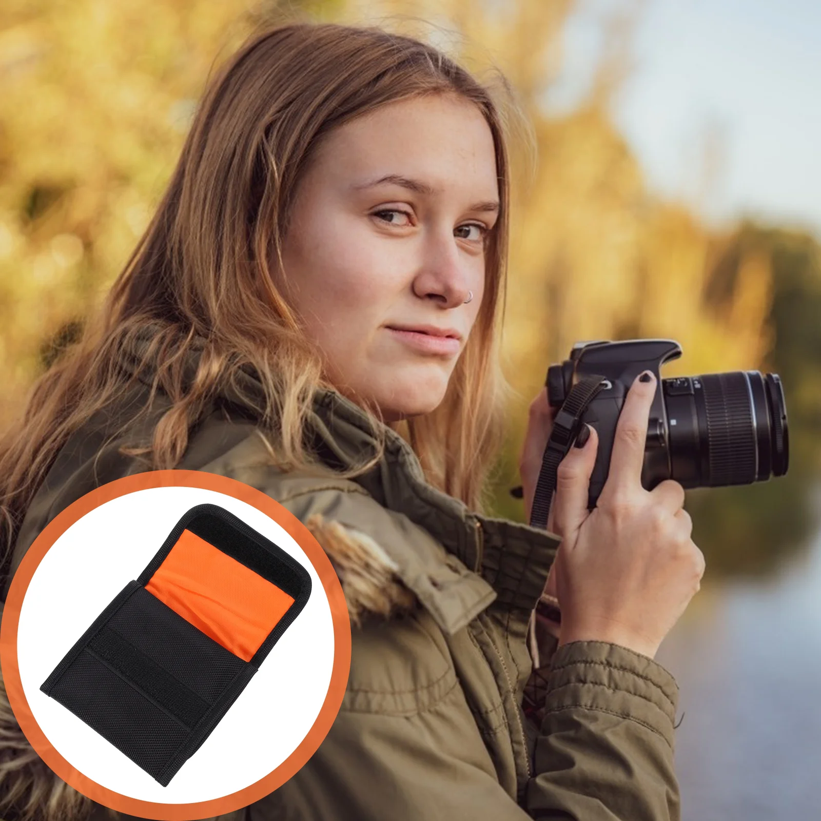 

Camera Filter Packs Travel Lens Dustproof Bag Polyester or Nylon Waterproof Storage Tote Pouch