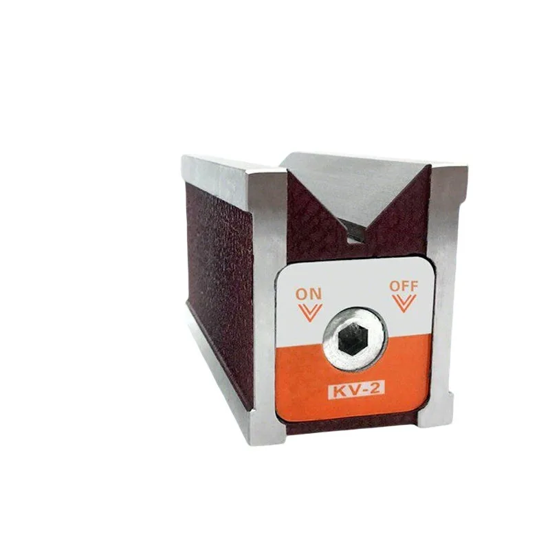 KV-2 Magnetic Triangular Table Right Angle Magnetic Base Laser Machine V Type Magnetic Block Wire Cutting Magnet 12K CH