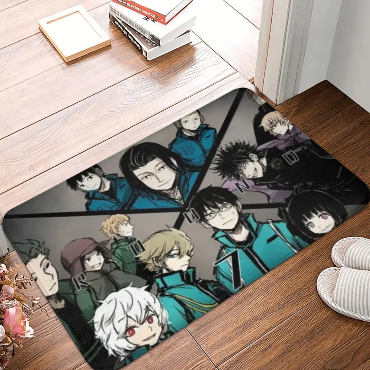 Team Bath Mat World Trigger Doormat Kitchen Carpet Outdoor Rug Home Decoration