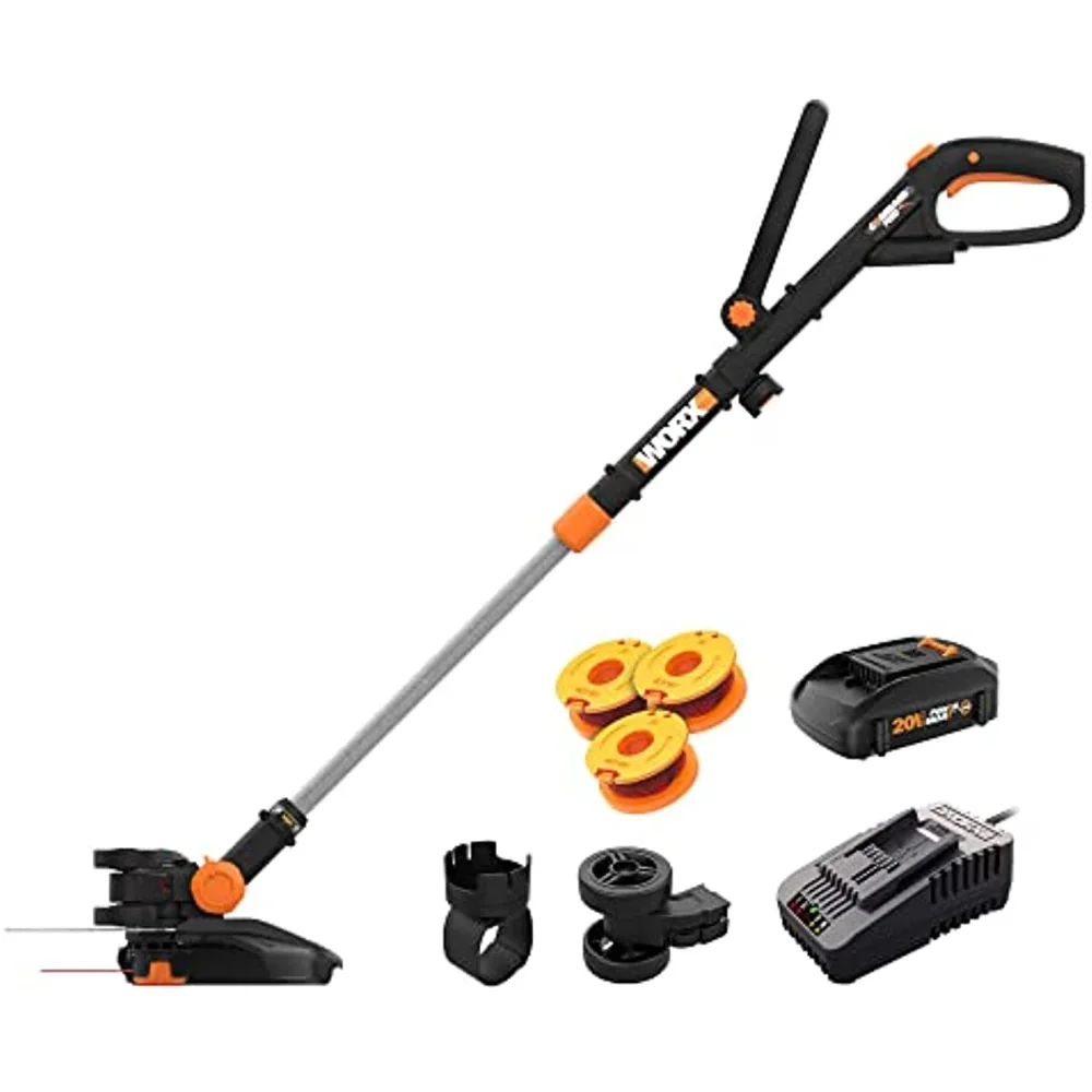 

WORX WG170.2 20V Power Share GT Revolution 12" Cordless String Trimmer (Battery & Charger Included)