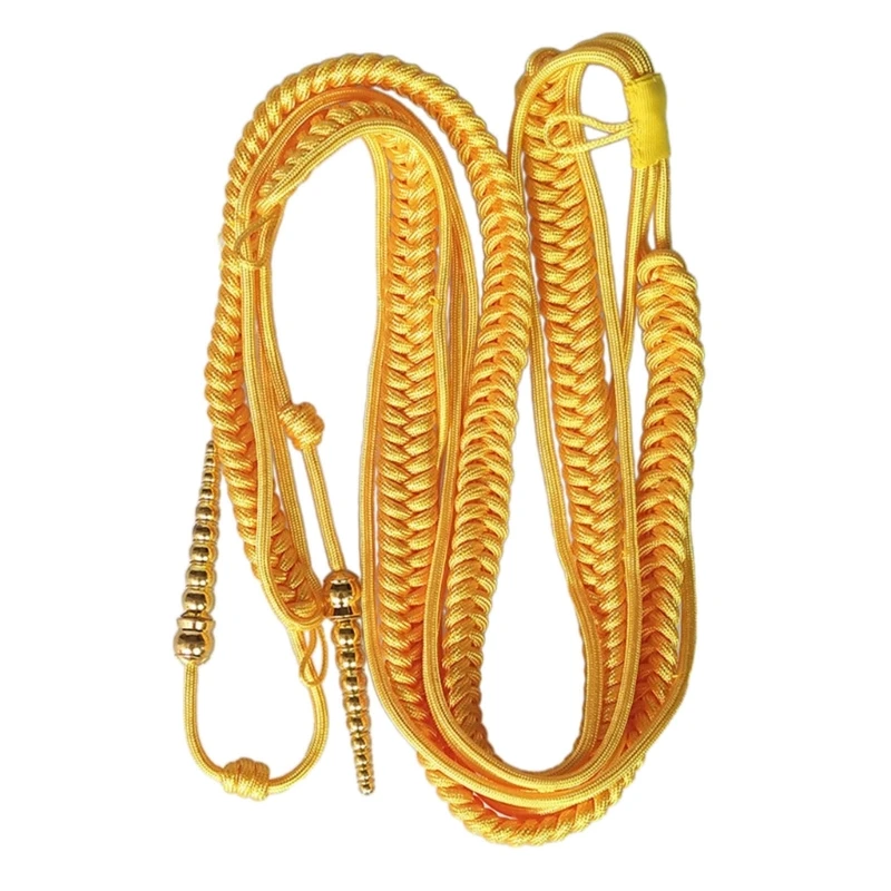 Versatile Shoulder Cord Tassels Chain Shoulder Flaps Uniform Cosplay Costume Fringe Epaulettes DIY Clothing Accessories