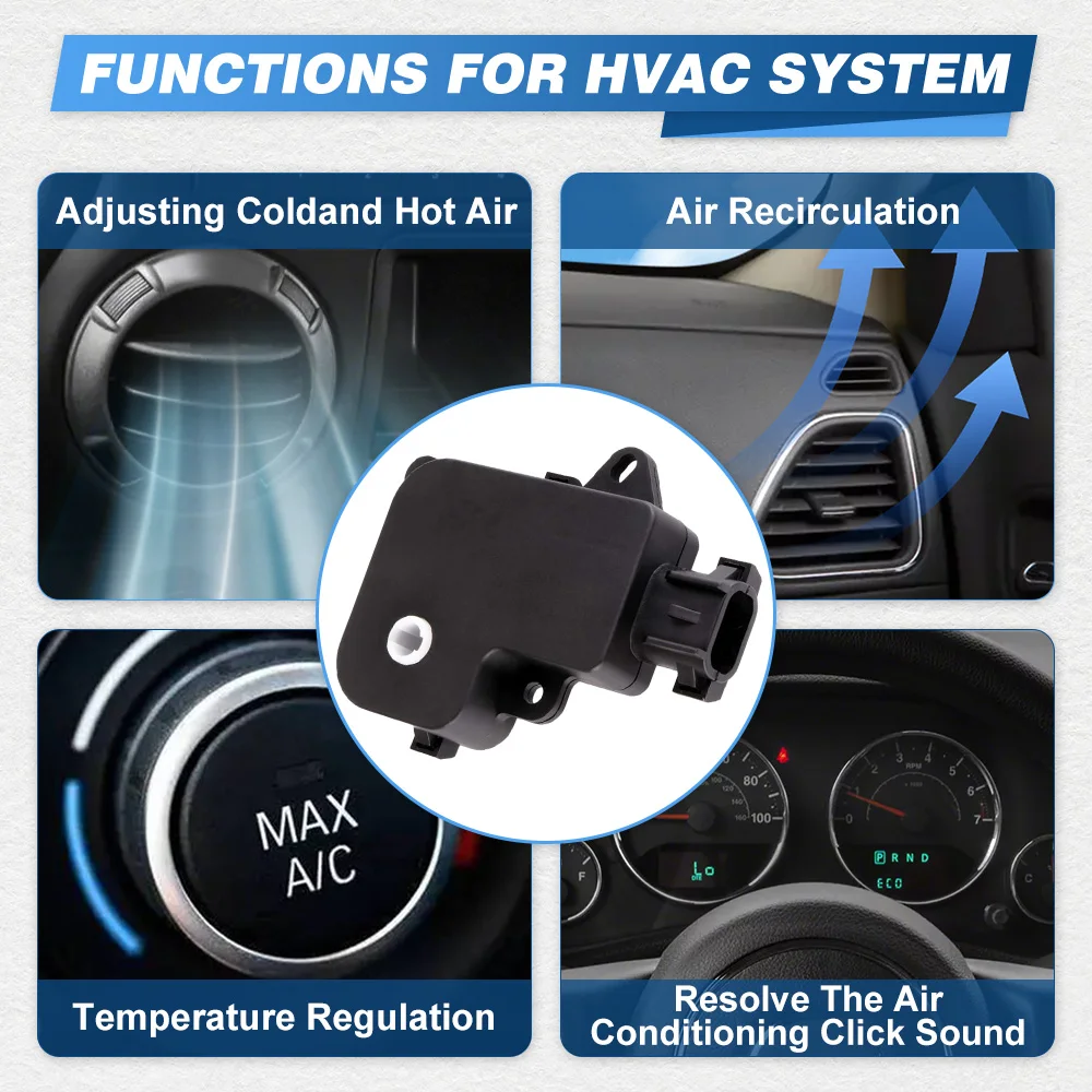 

604-5101, 2611234C1, 3542606C1 Привод двери смеси обогревателя HVAC для международного Harvester 4200 4300 4400 7400 LoneStar ProStar