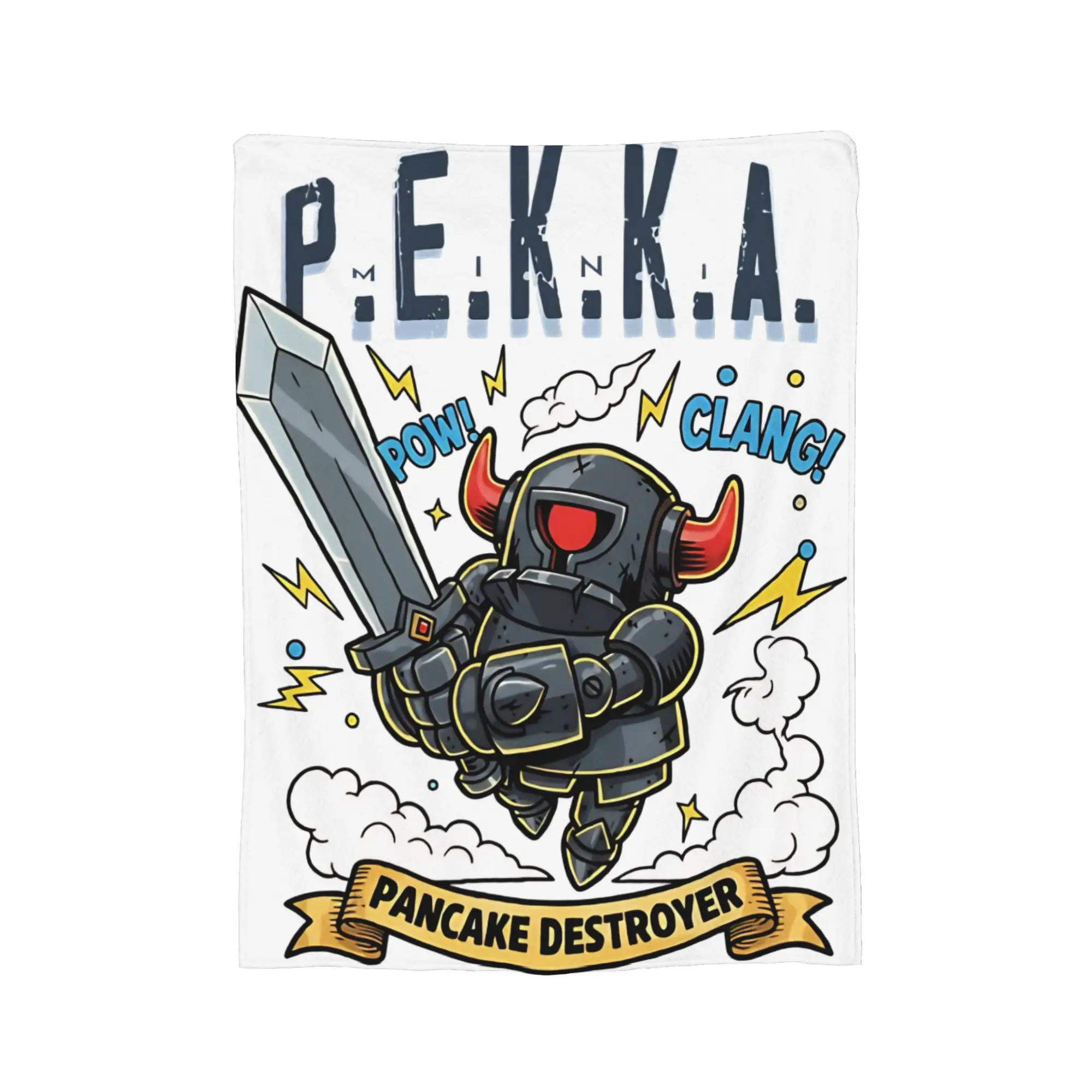 بطانية لعبة Mini Clashes Royaleds بطانية رمي دافئة جديدة من القطيفة لمطعم المنزل في الخريف/الشتاء #2