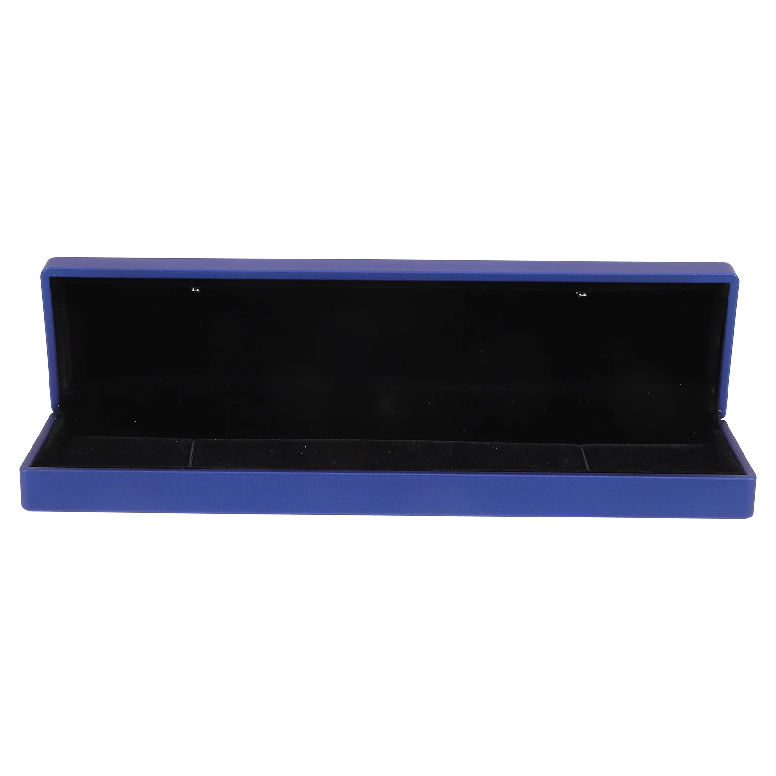 

LED Light Jewelry Box Necklace Holder Boxes for Necklaces Case Unique Inner Material