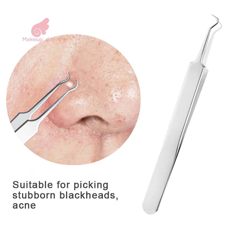 

BlackHead Remover Tool Black Head Acne Blemish Pimple Extractor Acne Needles Tweezer Pore Cleaner Face Cleansing Tools Skin Care