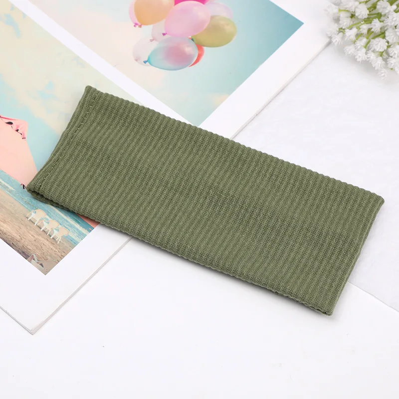 Sport Radfahren Gesicht Waschen Haarbänder Weiche Koreanische Baumwolle Gestrickte Stirnband Für Frauen Mädchen Bandanas Mode Haar Zubehör – Detail 16