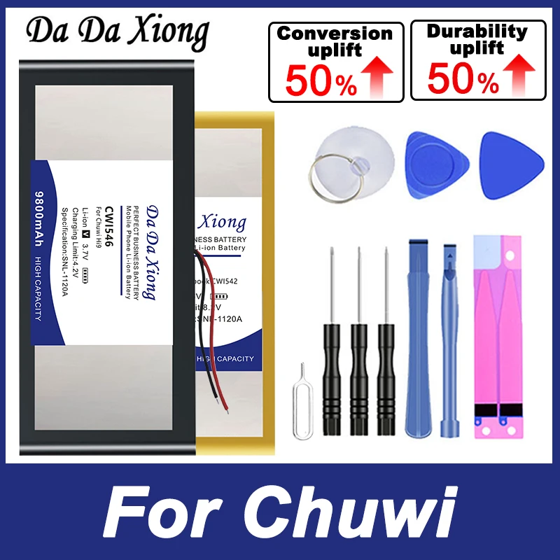 

CWI546 CW1529 NV-635170-2S Battery For Chuwi H-35130148P CWI534 CW1529 CWI542 CWI515 NV-635170-2S CWI546 Hi9 Pro + Tools Kit