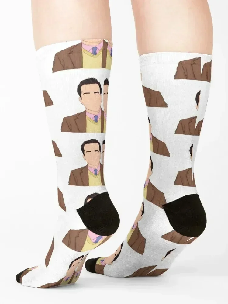 جوارب مكتب آندي برنارد جرافيك هدايا التنس مجموعة جوارب عيد الميلاد للرجال والنساء