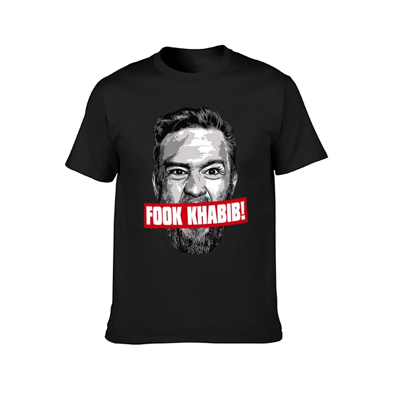 Conor Mcgregor Fook Khabib T-Shirt sweat Aesthetic clothing heavyweights mens graphic t-shirts funny