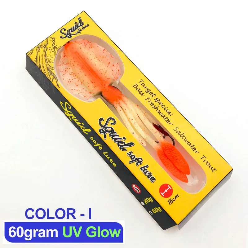 Jig Cabeza de Pulpo biomimético para pesca en barco y aguas profundas - imagen 5