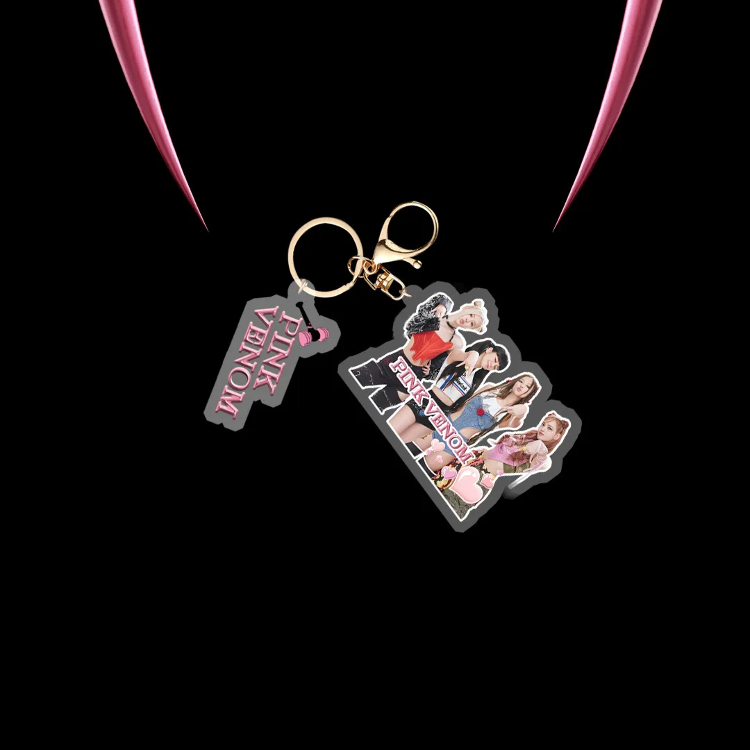 متوفر في المخزون مجموعة الفتيات الكورية ألبوم جديد سلسلة مفاتيح مصنوعة من الأكريليك ملحق قلادة نفس النمط حول هدية صورة بطاقة لوحة قائمة