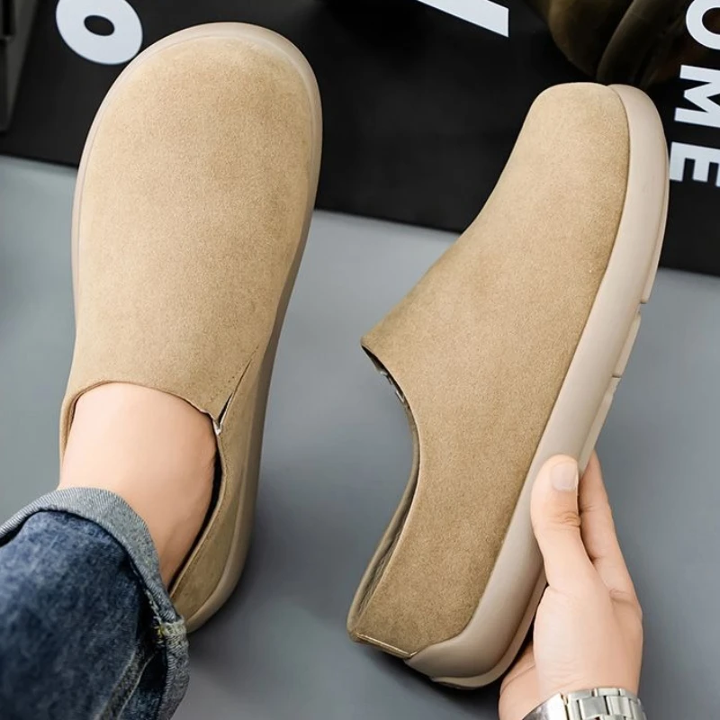 

Кроссовки без шнуровки на плоской подошве, низкая цена, классическая оригинальная распродажа, мужская обувь для отдыха, трендовая обувь 2025 года для прогулок, новая мужская повседневная обувь