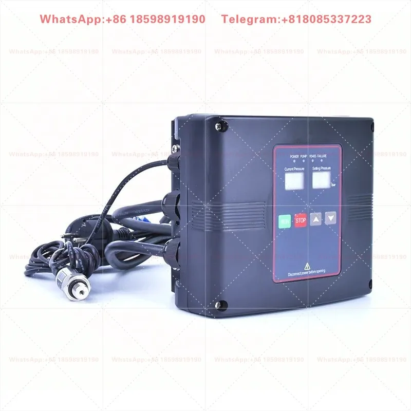 3-2200W 220V 50Hz 60Hz AC Single Phase Three Phase Pump VFD Frequency Inverters Converters with Pressure Sensor