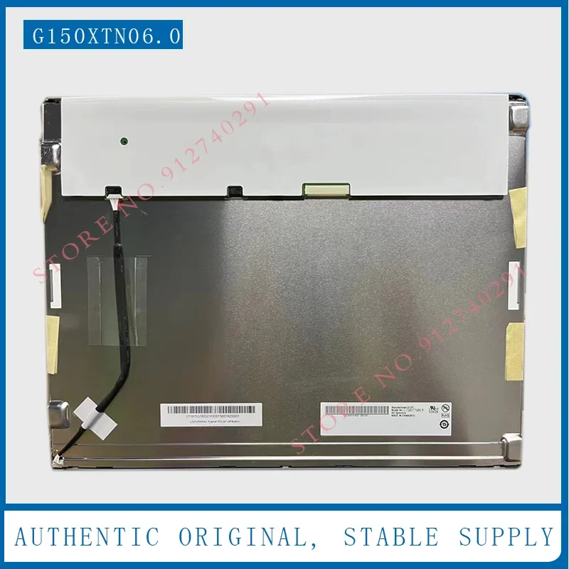 Original 15 Inch G150XTN06.0 G150XTN03.0 G150XTN03.1 G150XTN02.0 G150XTN03.2 G150XG01 V.3 LCD Display Screen Panel