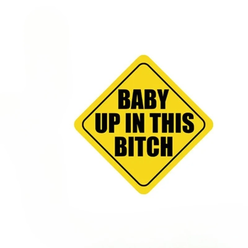 جديد الطفل على متن ملصق الاطفال سلامة عاكسة سيارة علامات ذاتية اللصق تحذير ملصق للسائق 15 سنتيمتر PVC KK