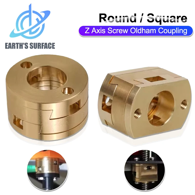 

3D Printer Parts for Oldham Coupling 18mm Shaft Coupler with T8*8mm Nut for Ender3 CR10 Z-axis Screw Voron and VzBoT 3D Printer