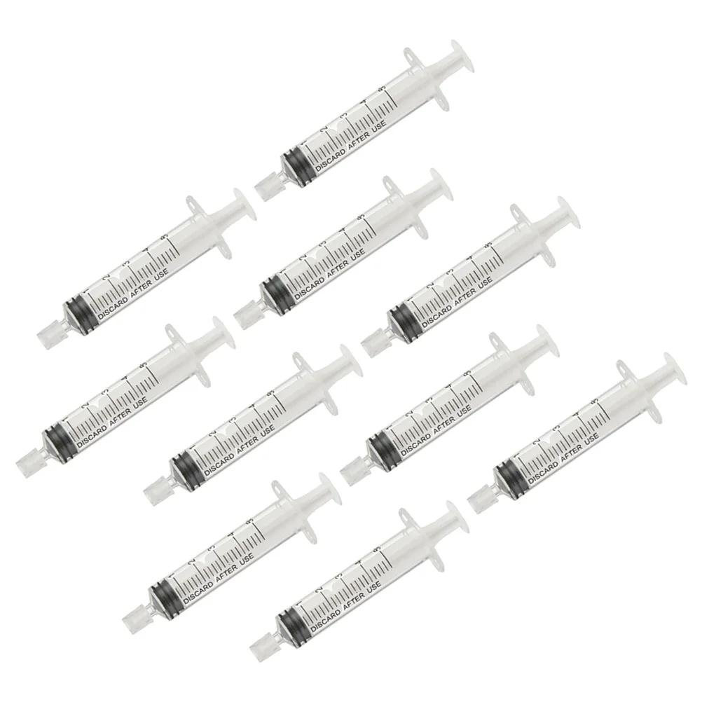 

10pcs Liquid Perfume Dispenser Syringe Refillable Perfume Syringe(5ML) jeringas de 10ml transferring liquids syringe