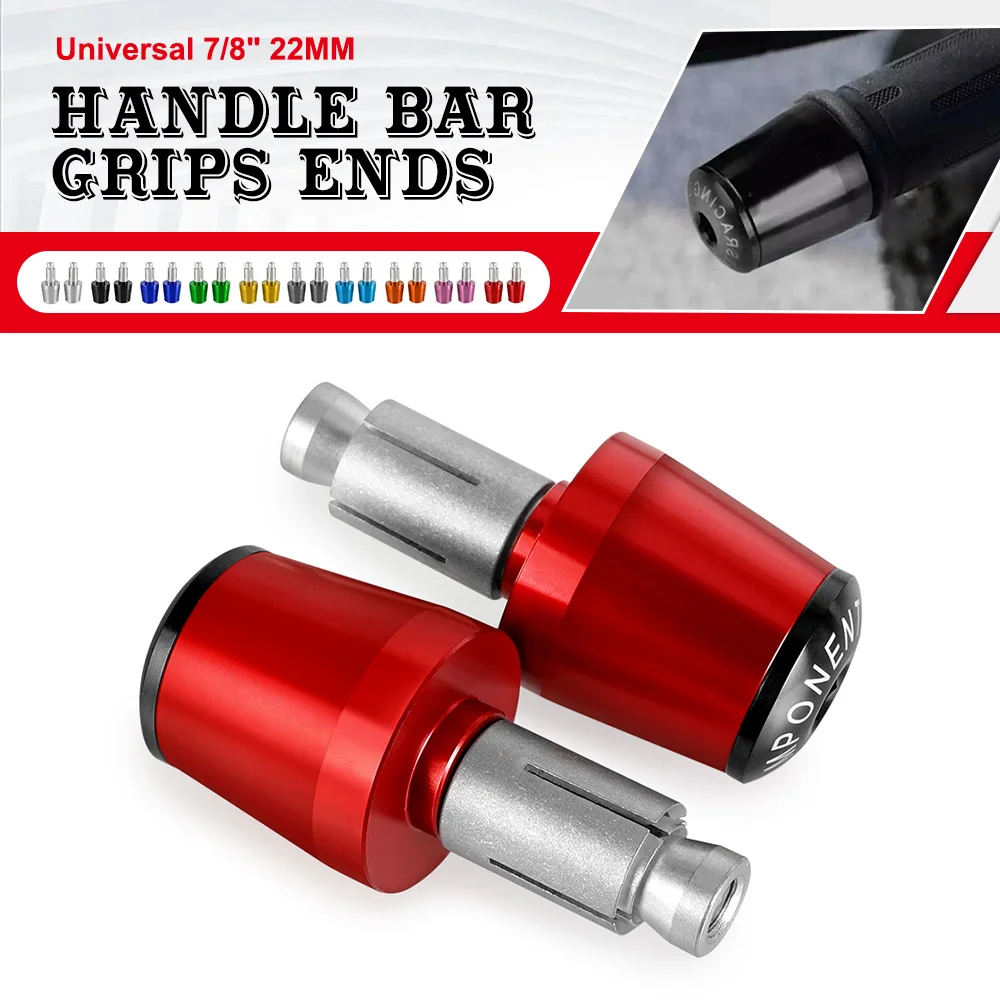 

Motorcycle Accessories CNC Handlebar Grips Bar Ends Handlebar Cap Slider For Ducati MONSTER 696 795 796 821 1200 1200S 1100 EVO