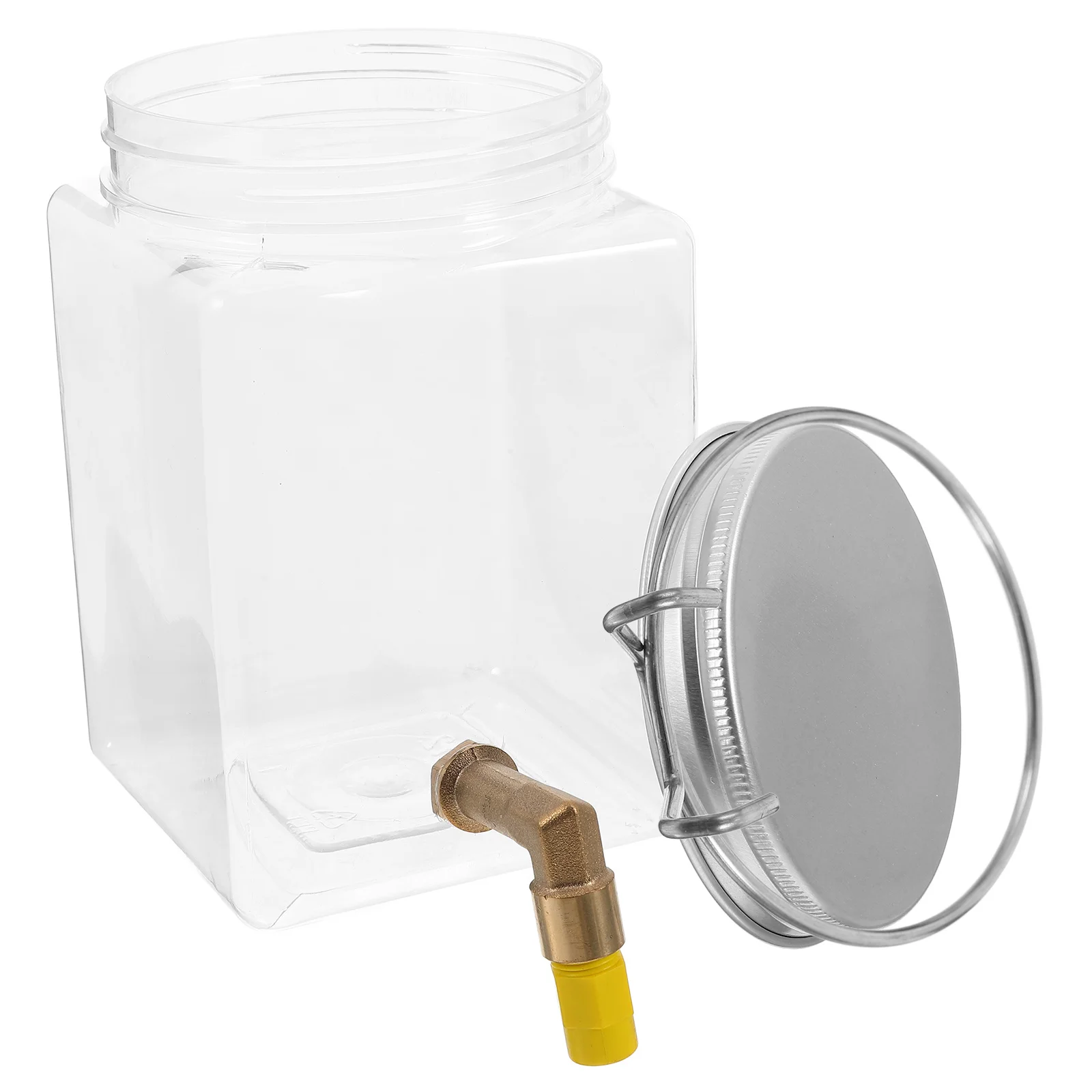 

Large Capacity Bird Water Dispenser Automatic Anti-Tip Splash Proof for Parakeet Pigeon Cage Hydration Solution Waterer Feeder