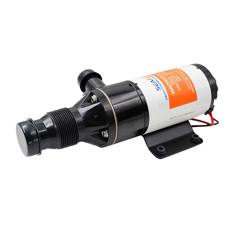 SEAFLO 01 Sewage Pump For RVs & Yachts Macerator Pump With Grinder Electric Waste Discharge Pump
