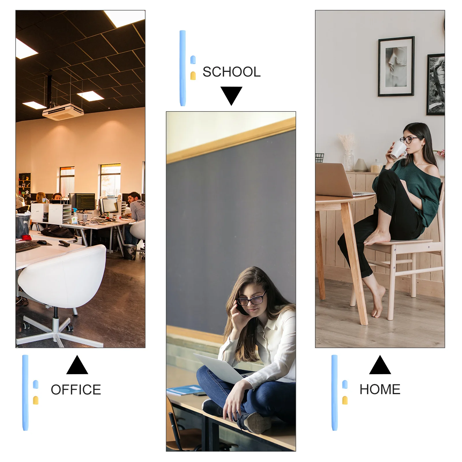 Stylus Pen Protective Cover Skin-Friendly Silicone Sleeve Two-Color Anti-Shock Fully Wrapped Drop Resistant Case Compatible with