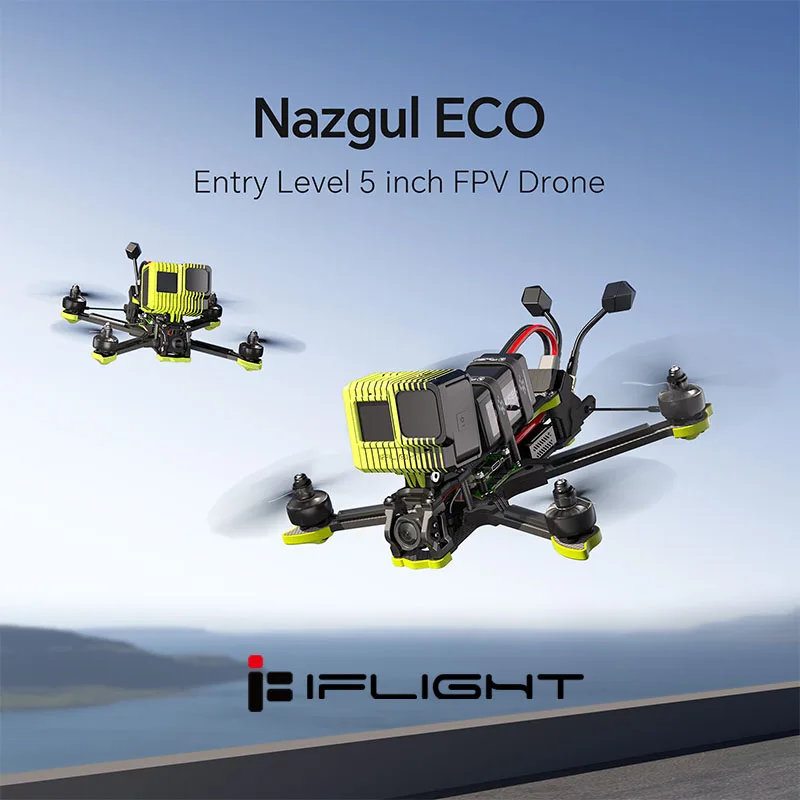 طائرة iFlight Nazgul XL5 ECO تناظرية 6S Nazgul V3 5 بوصة حرة RC FPV Racing Drone XING-E Pro 2207 مع BLITZ ATF435 FC 55A ESC #1