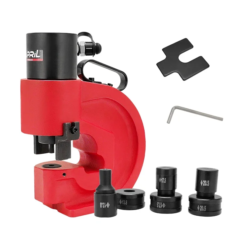 CH-70 Hydraulic Split Hole Puncher 35T Hole Digger Force Punching Tool Kit For Iron Plate Copper Aluminum Stainless Steel