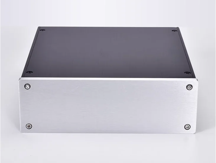 A2207/ All-Aluminum Power Amplifier Chassis / Headphone Amplifier Case / Amplifier Enclosure DIY Box (Dimensions: 215×70×228 mm)