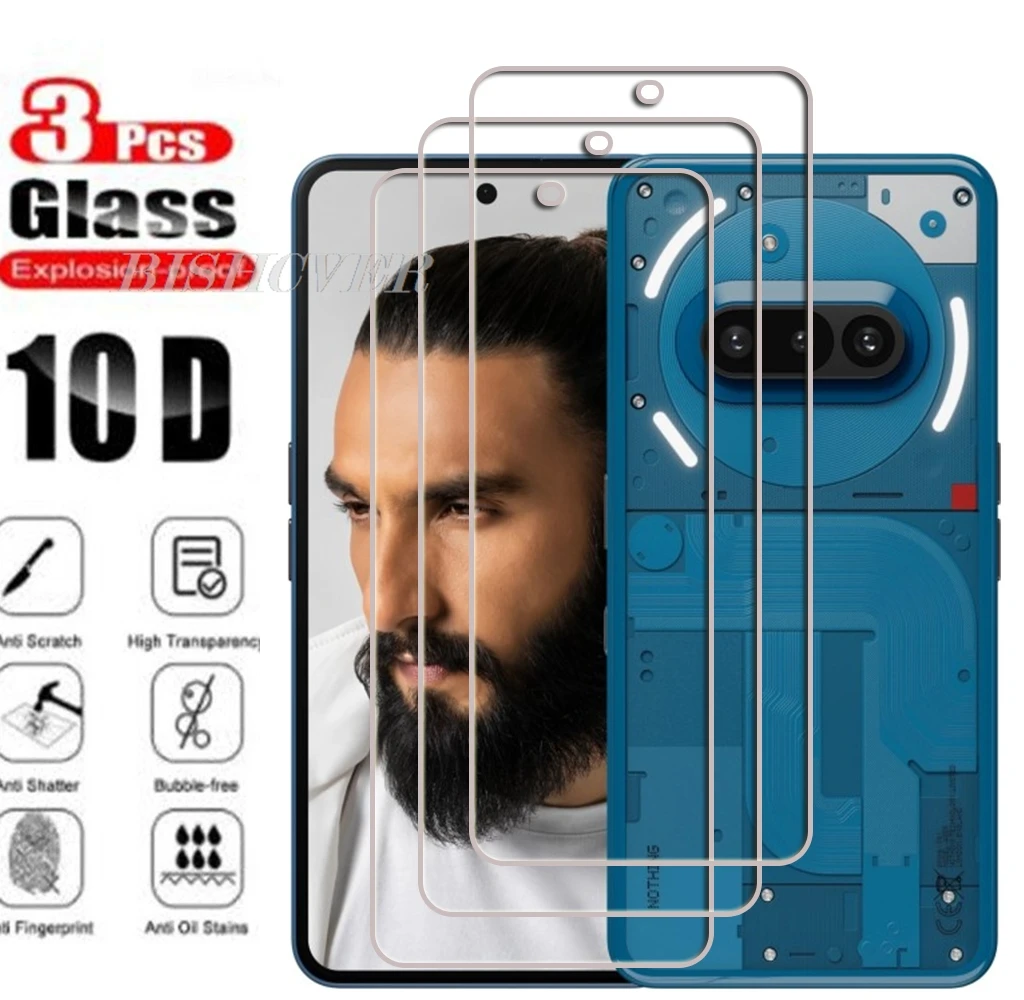 3Pcs Tempered Glass…