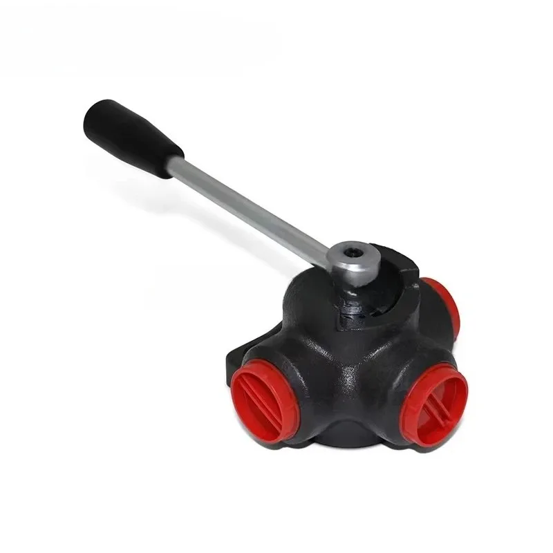 Integral multi-way directional valve hydraulic single lock valve