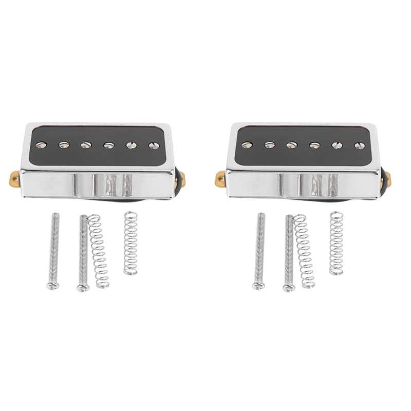 2X P90 E-Gitarre Pickup Humbucker Größe Single Coil Pickup Gitarre Teile Und Zubehör-Brücke