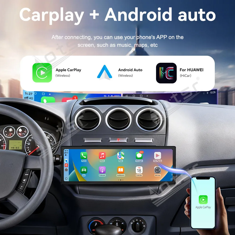 14.9“ Screen Android For Ford Transit 2009~2013 Car Multimedia Automotive Carplay GPS Navigation Car Radio Stereo Head Unit