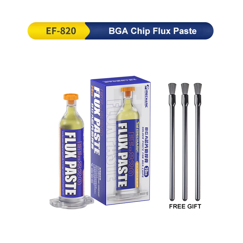 MONTEUR S Serie 20ML Loodvrij No-Clean Flux Pasta voor BGA PCB FPC IC Chip Solderen Telefoon Moederbord Reparatie gereedschap