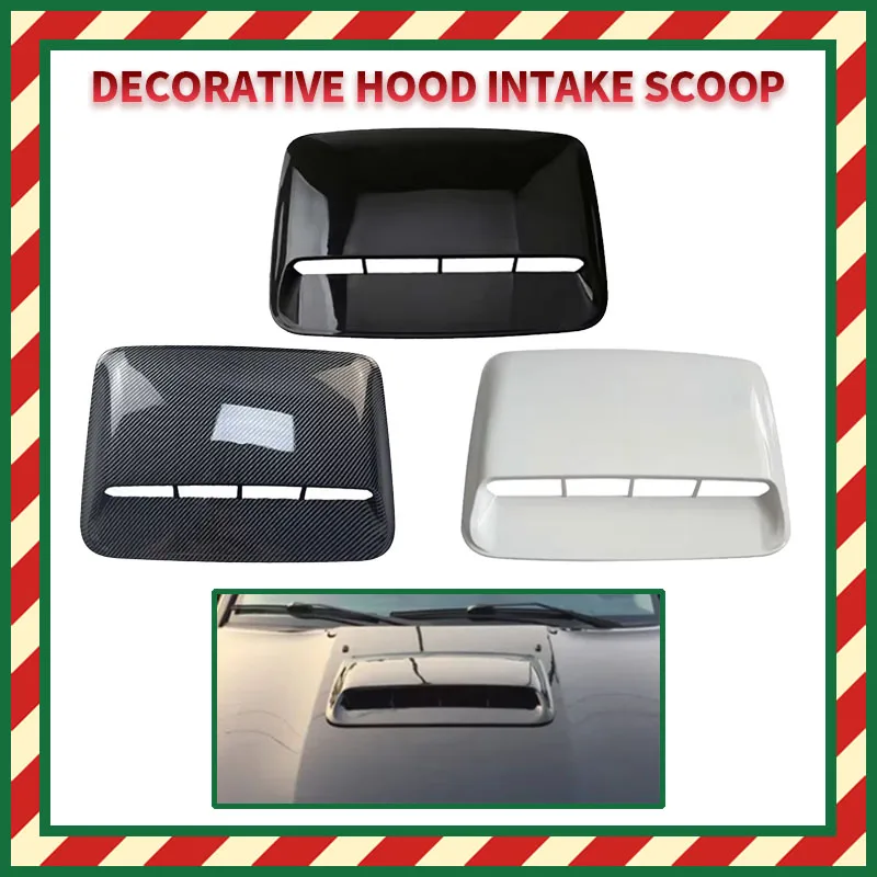 

Комплект кузова совок для капота, сменный автомобильный воздушный поток, декоративный впуск для модификации автомобиля