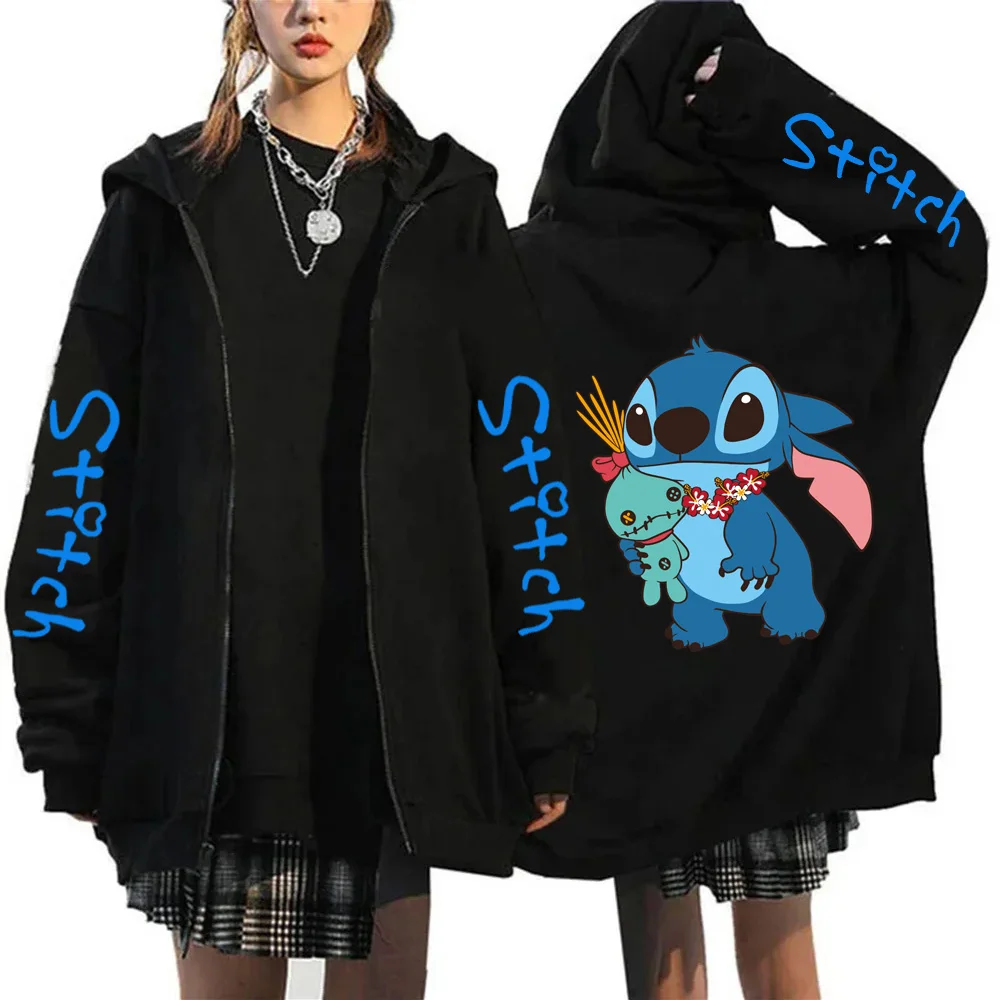 

Stitch costume cosplay hoodie, Disney Stitch sweatshirt, Halloween costume, suitable for both men and women