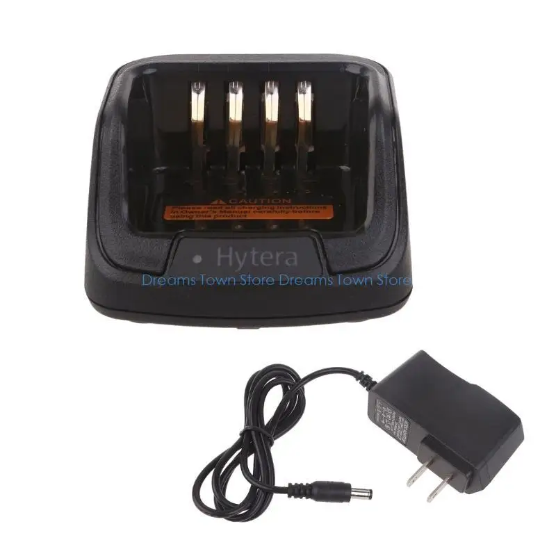 HX6A Chargers for Two Way Radio Desk Base Chargers for Hytera Walkie-Talkie