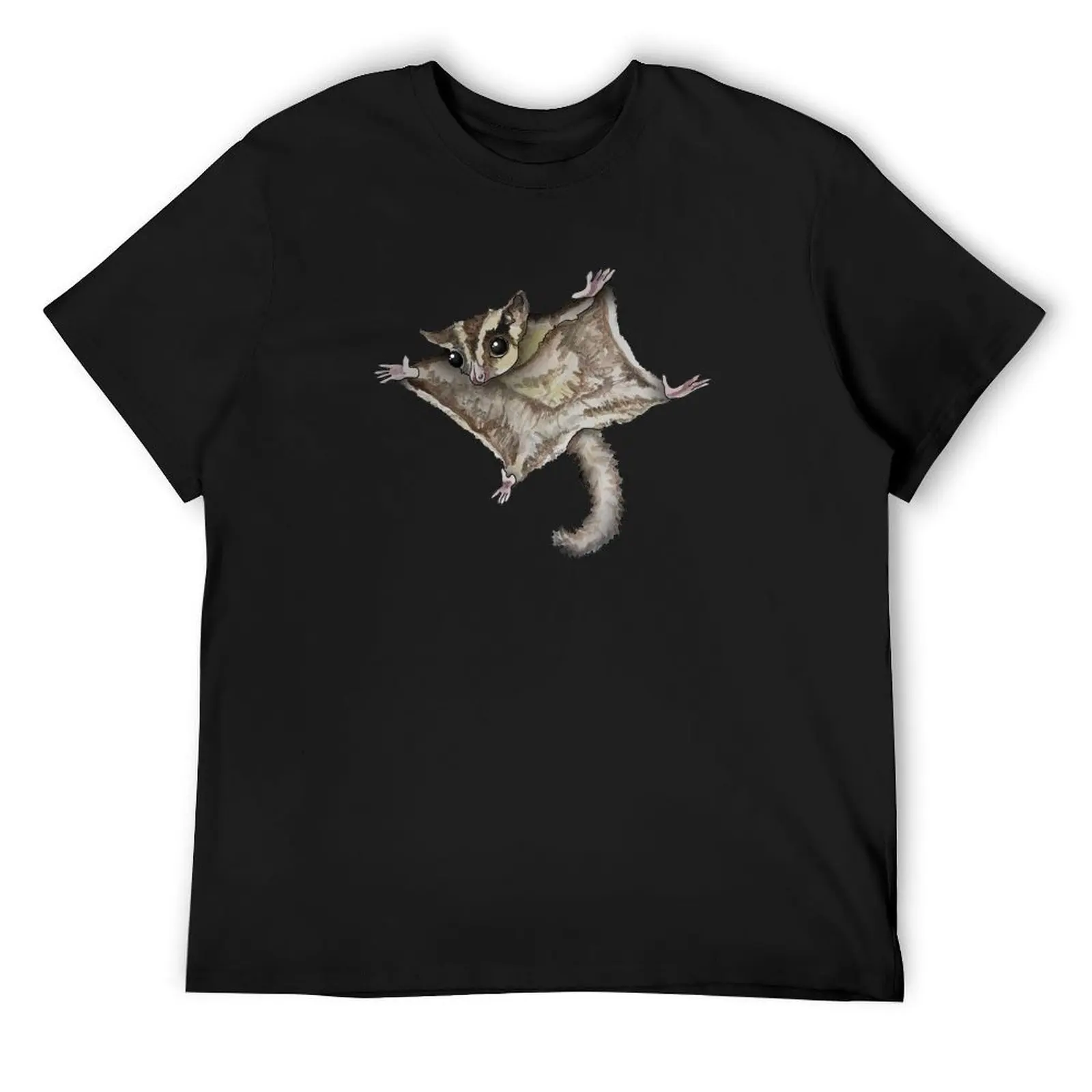 

Flying Sugar Glider T-Shirt vintage clothes customizeds black t-shirts for men