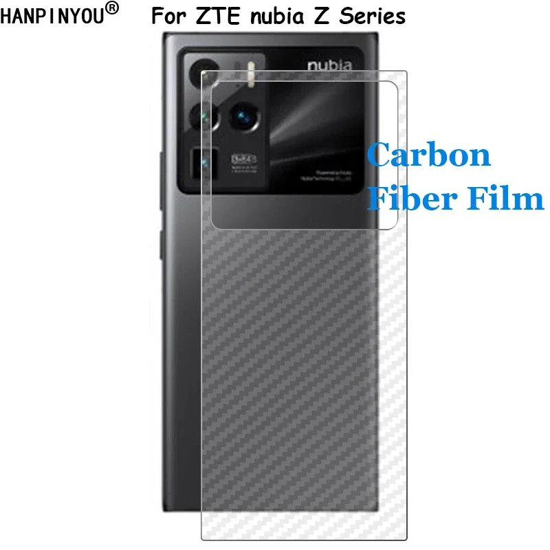 

For ZTE nubia Z80 Z70 Z60 Z50 Z30 Z40 Z40S Z20 Pro Ultra 3D Carbon Fiber Back Film Stiker Screen Protector (Not Glass)